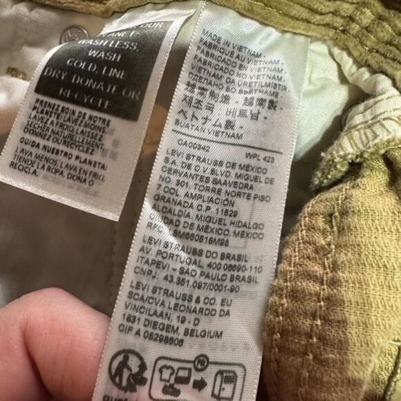 NWT Levi’s Men’s Corduroy Straight Fit Tan Pants Size 29 x 30 Brown Tan - Picture 12 of 14